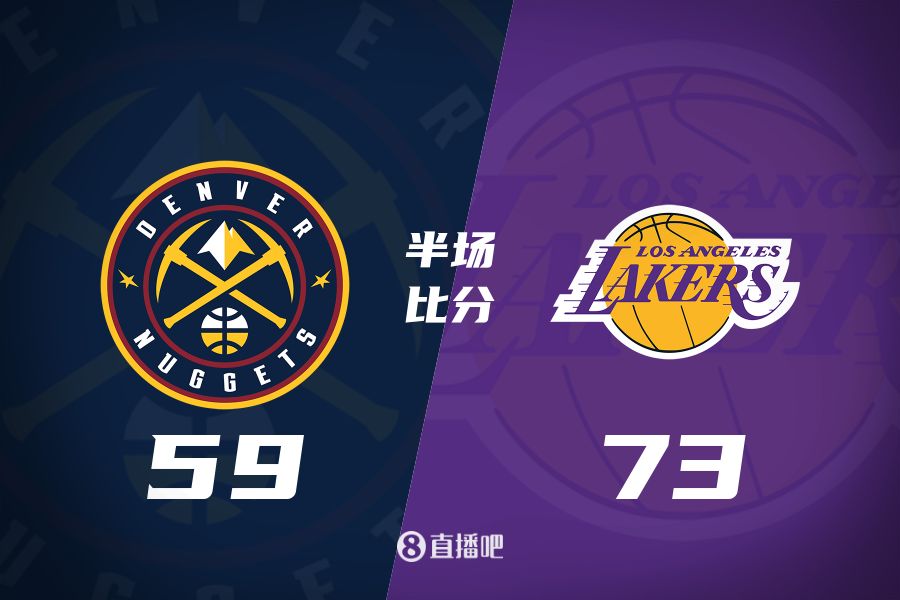  水銀瀉地的進(jìn)攻火力次節(jié)暫緩！東契奇25分 湖人半場領(lǐng)先掘金14分
